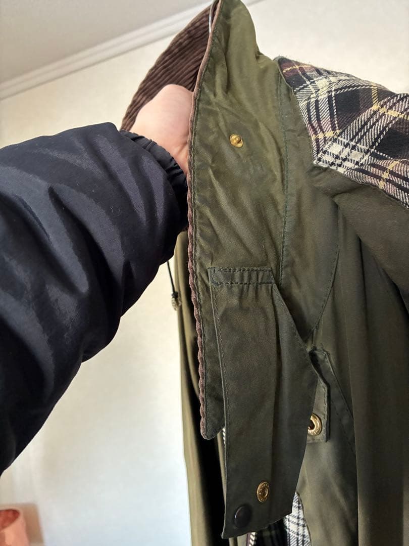 バブアー BEDALE バッチ付属