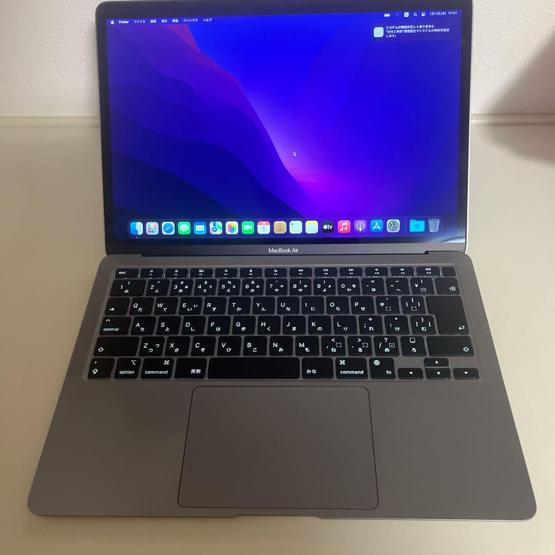 美品 Apple MacBook Air M1 動作確認済み