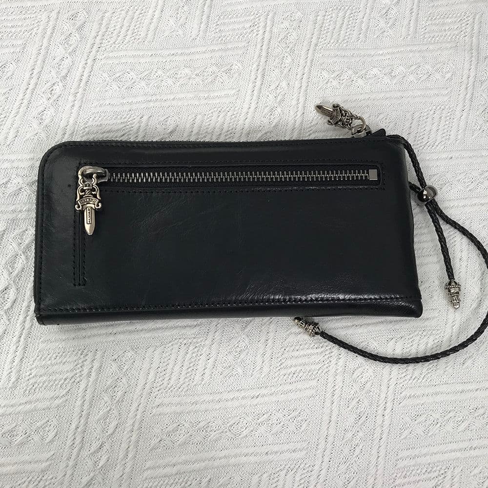 送料込み！クロムハーツ 3セメタリー 長財布