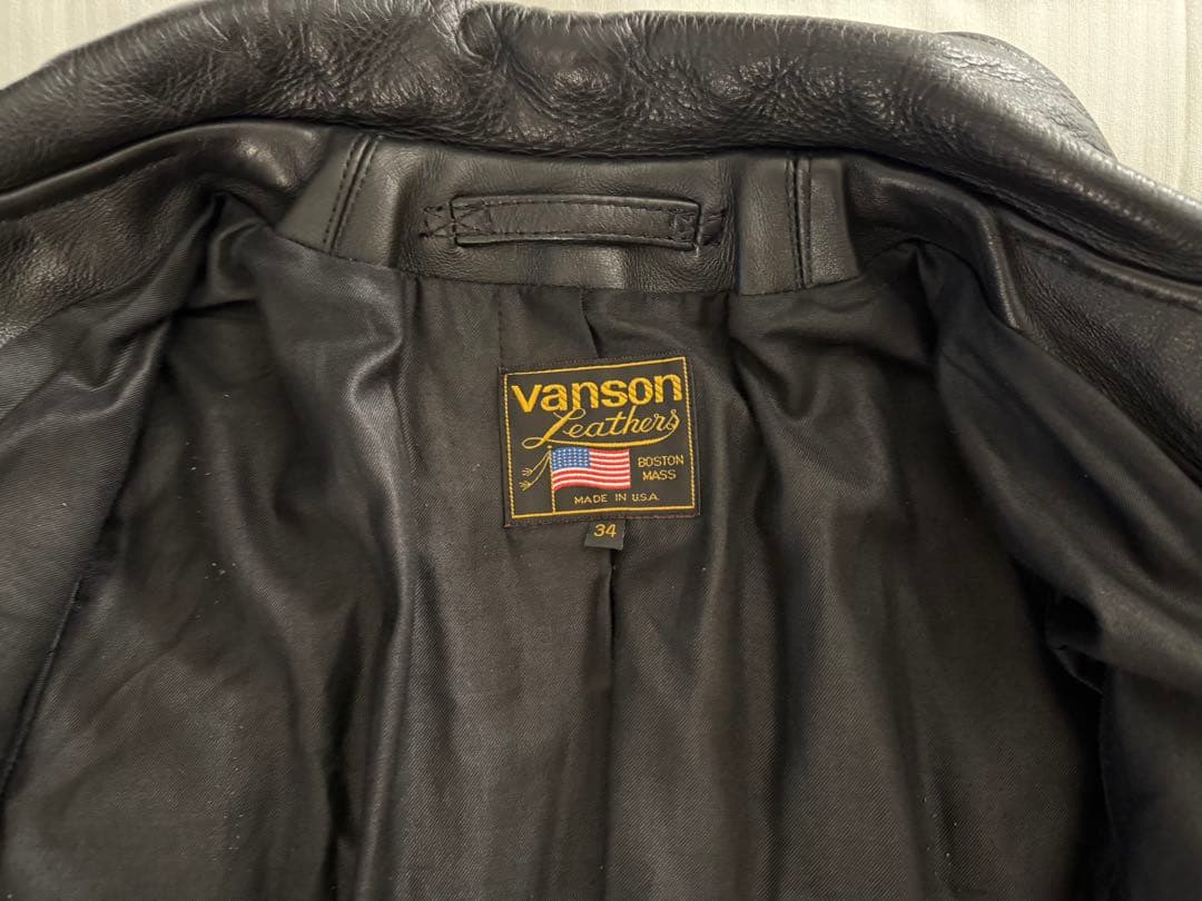 VANSON SINGLE RIDERS 34 美品