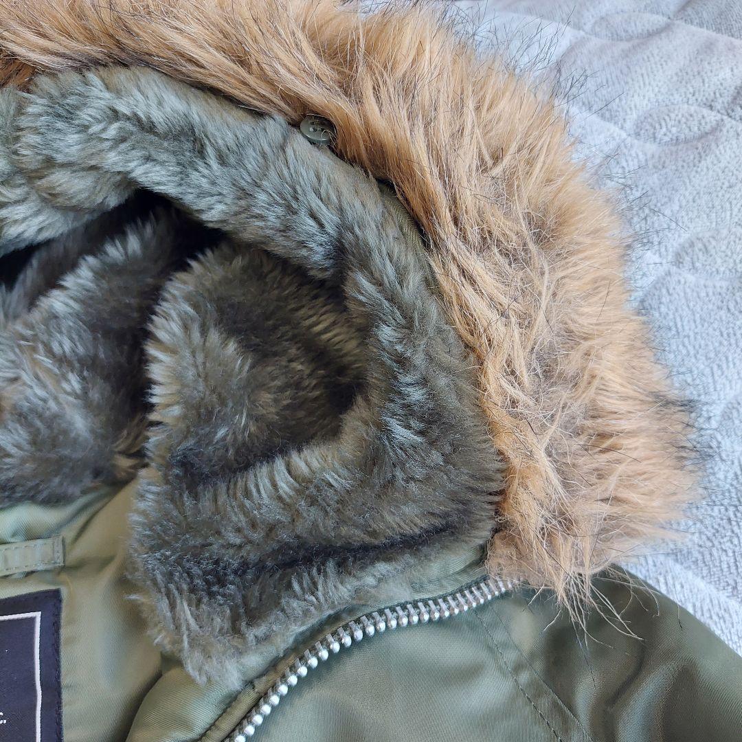 【極美品】ALPHA INDUSTRIES N3B モッズコート S ファー付き