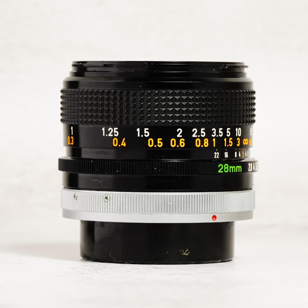 【極美品】動作◎ キャノン FD 28mm F2.8 S.C 134