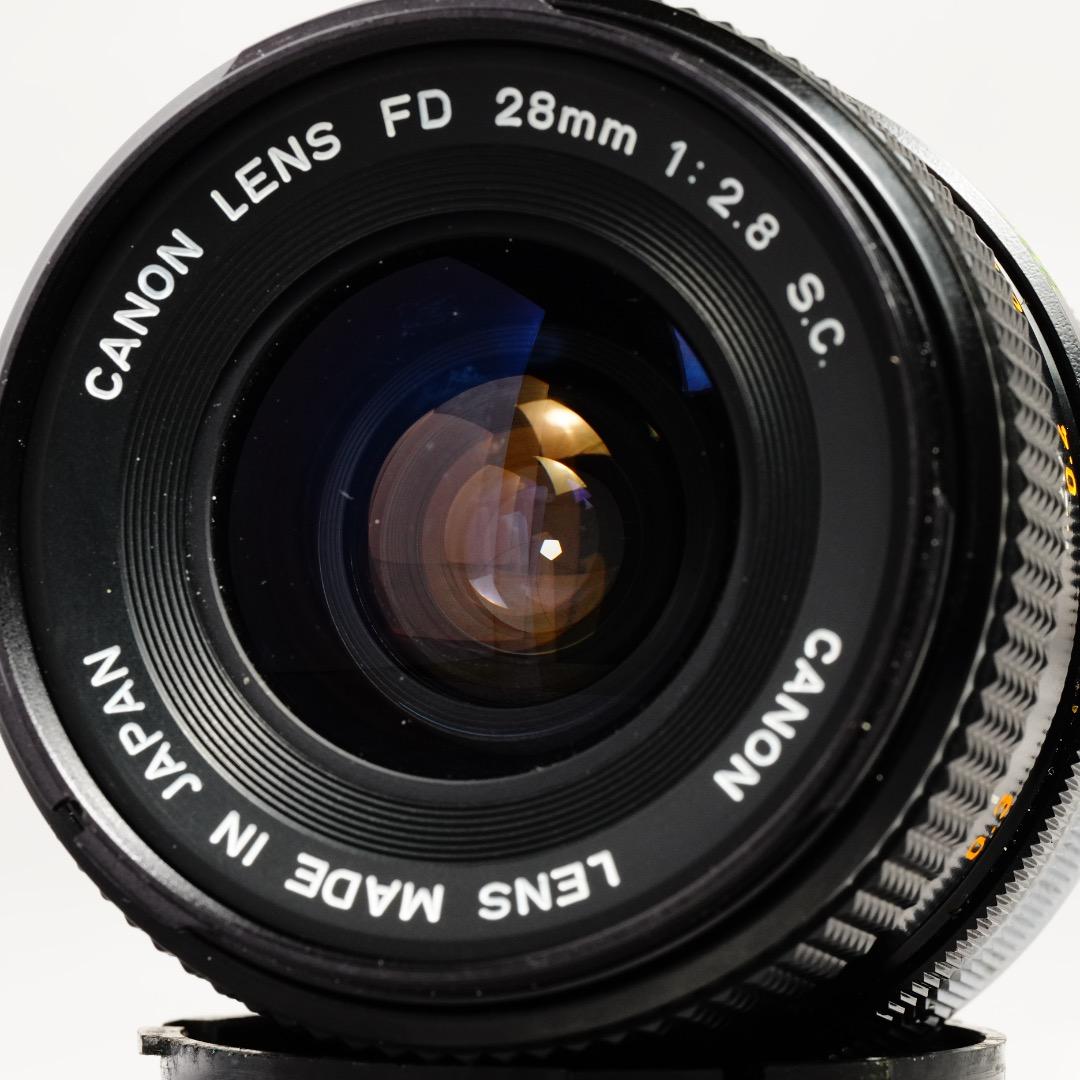 【極美品】動作◎ キャノン FD 28mm F2.8 S.C 134