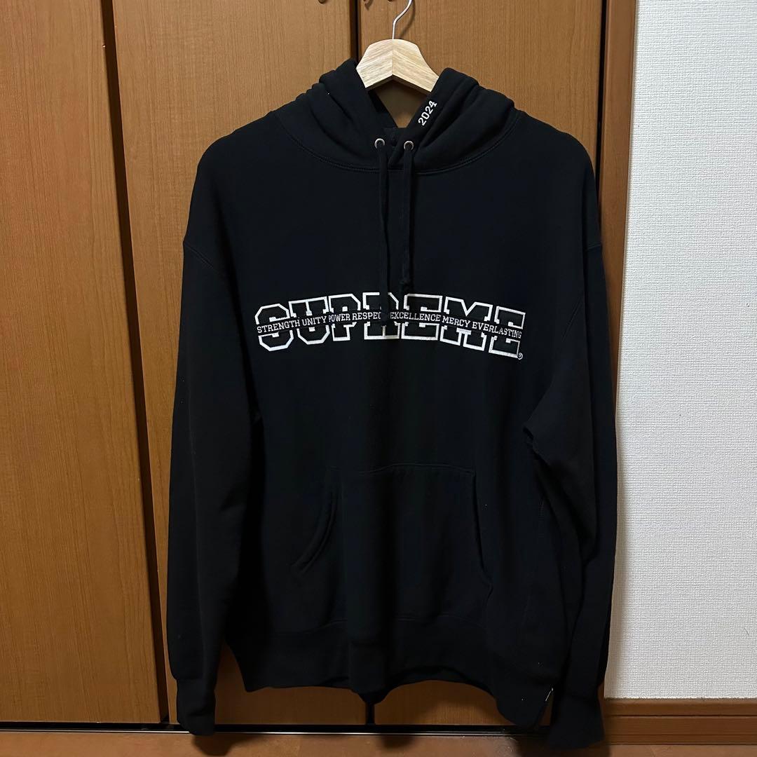 トップス Supreme Collegiate Acronym Hooded M