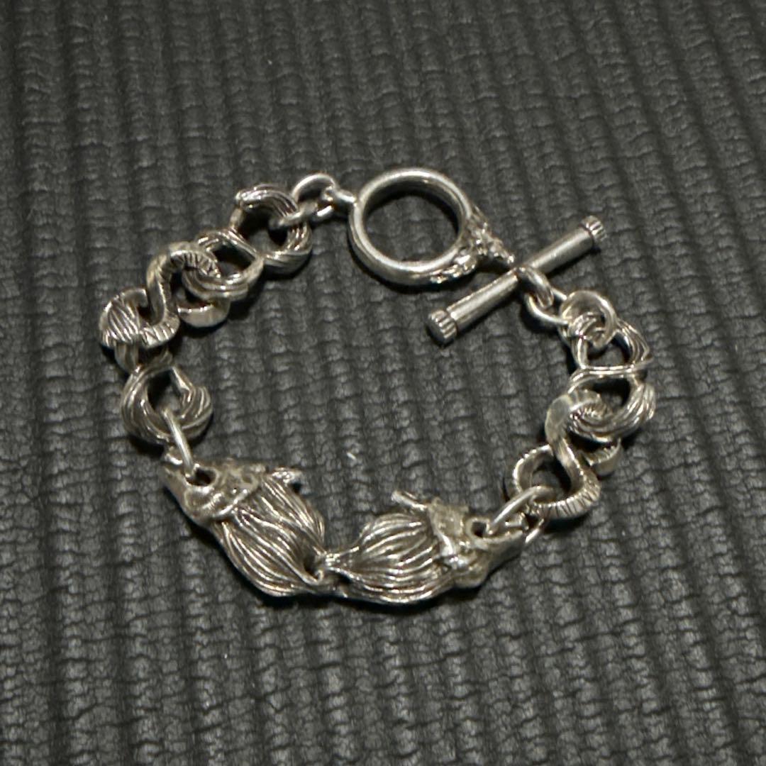 アクセサリー SILVER 950 WOLF BRACELET