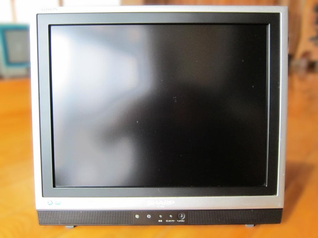 シャープAQUOS液晶カラーテレビ LC-15S1-S 15型 リモコン付属