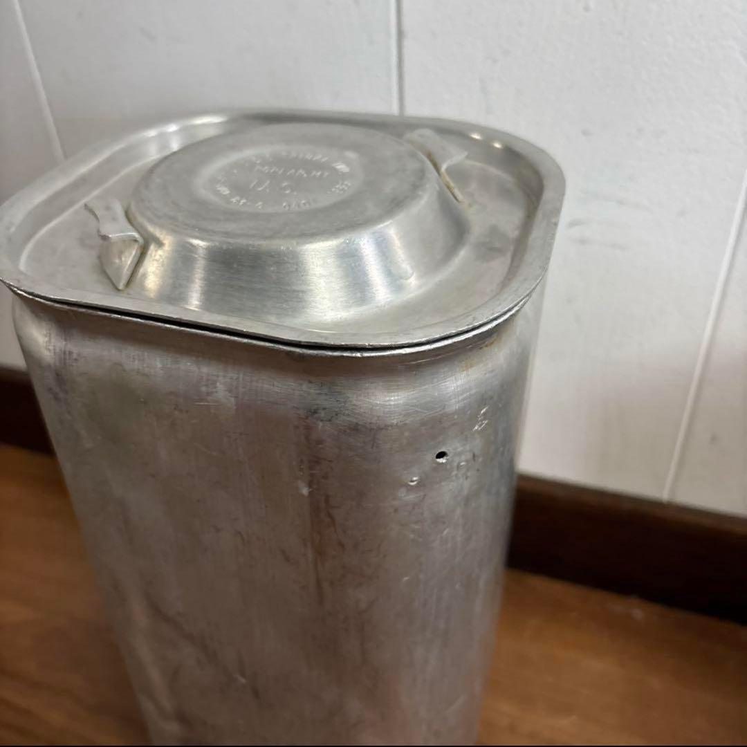 米軍　実物　フードコンテナ　アルミかケース　3個セット　送料無料