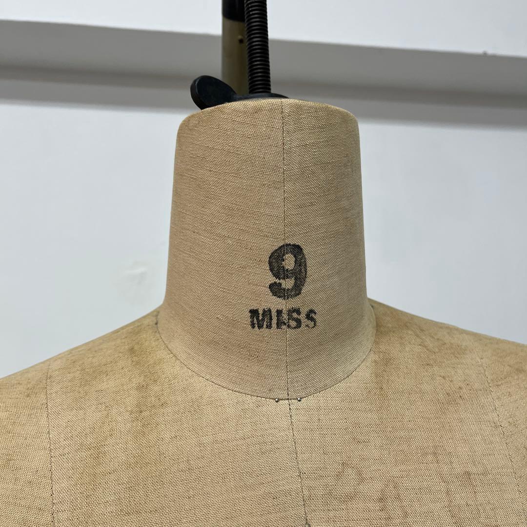 【プロ仕様】ヴィンテージトルソー　東京キイヤ 9号 トルソー 足踏昇降