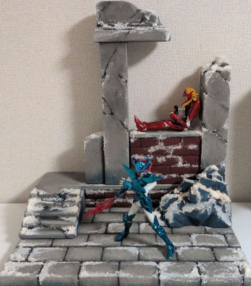 や*だ様 聖闘士聖衣神話対応/聖闘士星矢北欧アスガルドジオラマセット