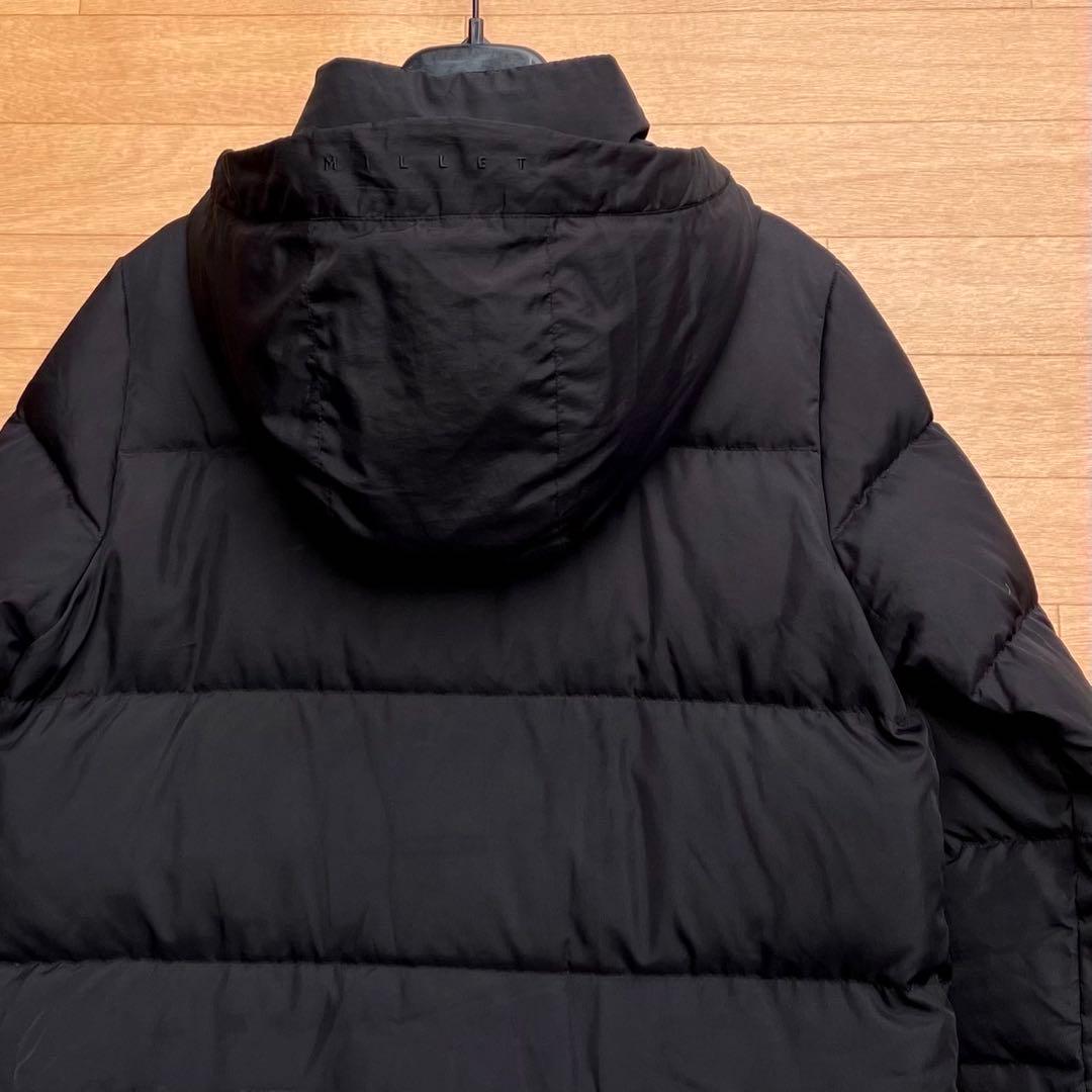 ミレー ダウンコート L ロングダウンジャケット ブラック ベンチコート