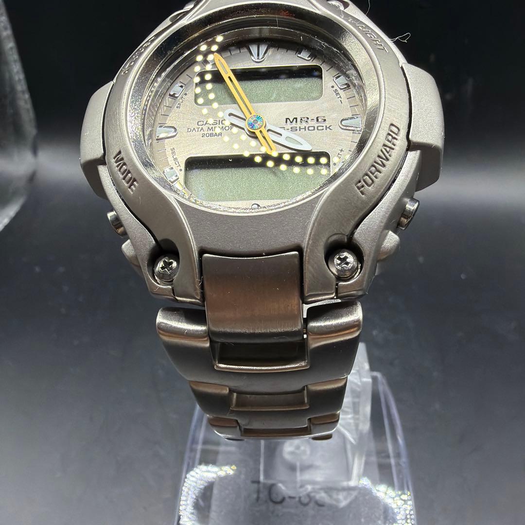 美品✨G-SHOCK MRG-130T 初代アナログ フルチタン 稼働品 電池切