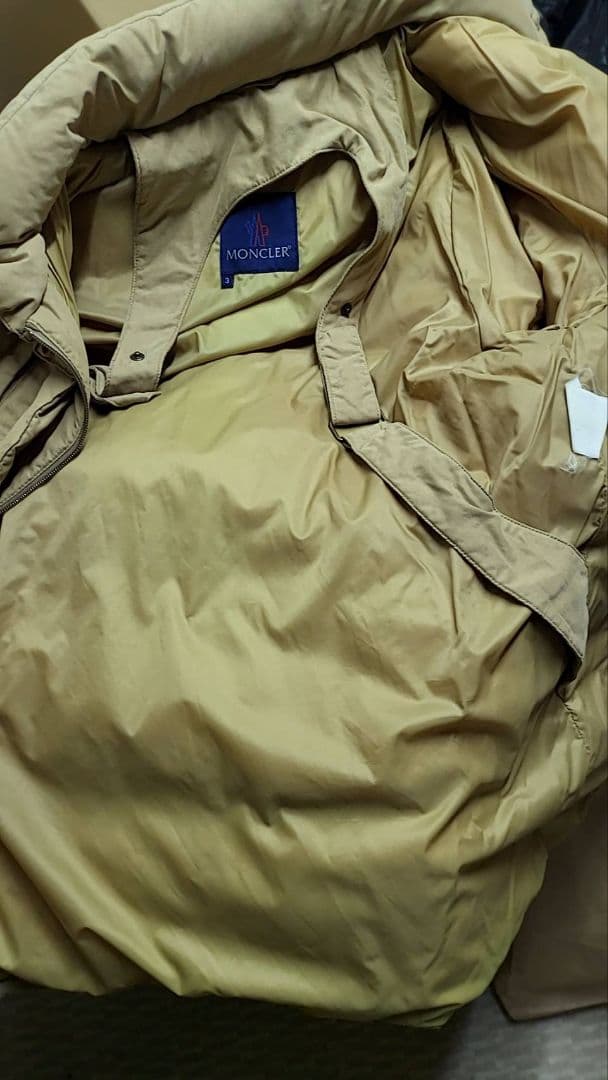 MONCLER モンクレール ダウンコート キャメル