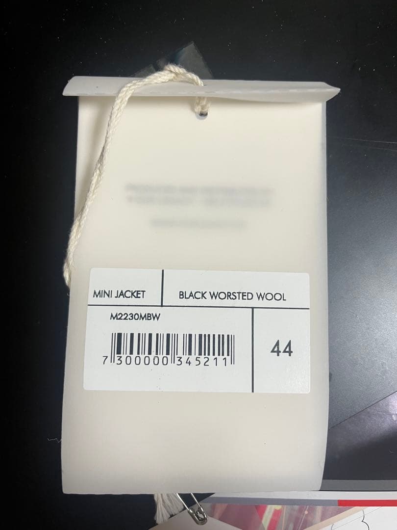 ジャケット・アウター OUR LEGACY Mini Jacket - Black, Size 44