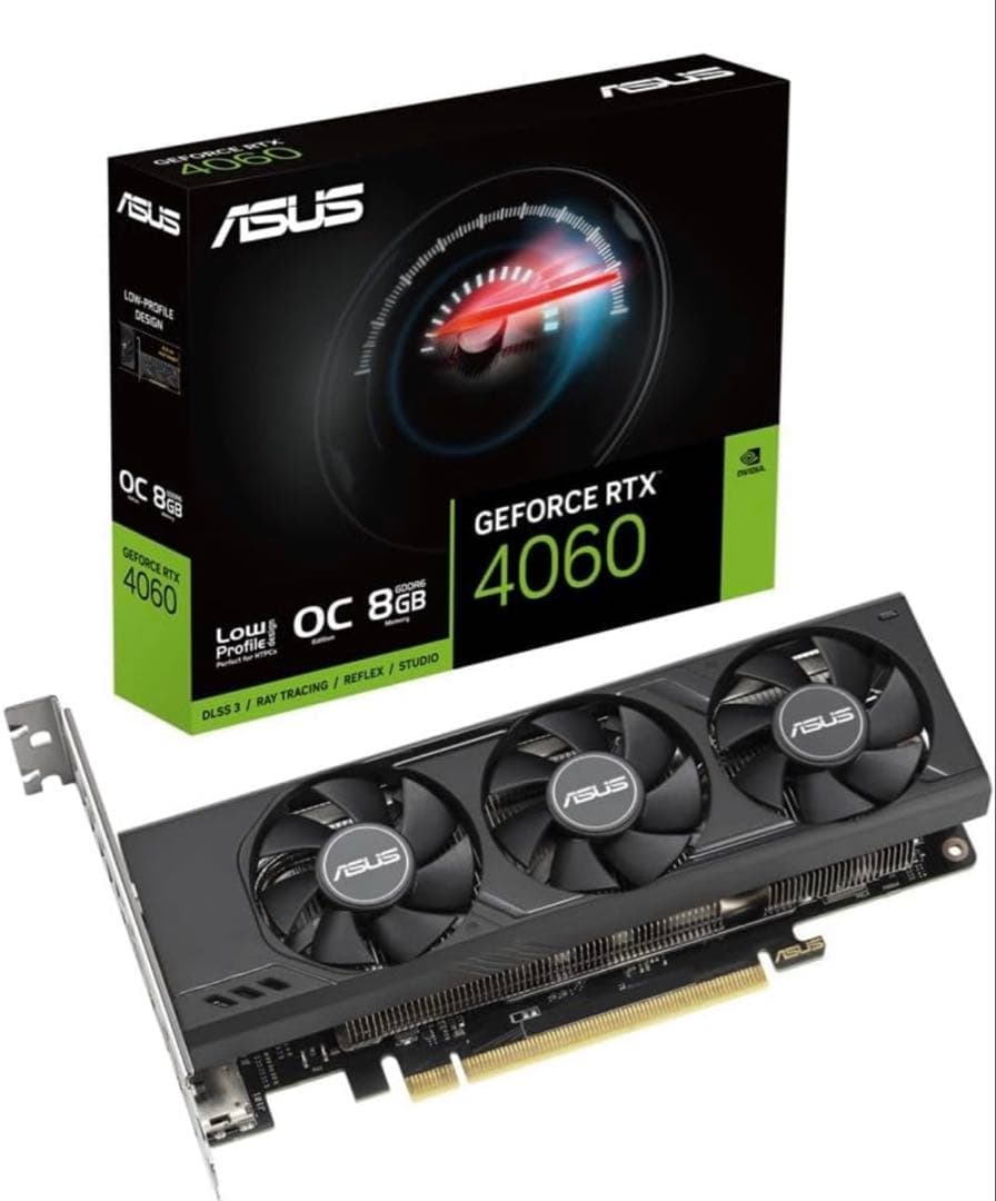 本日まで！未開封品！ASUS RTX 4060 LP BRK 8G