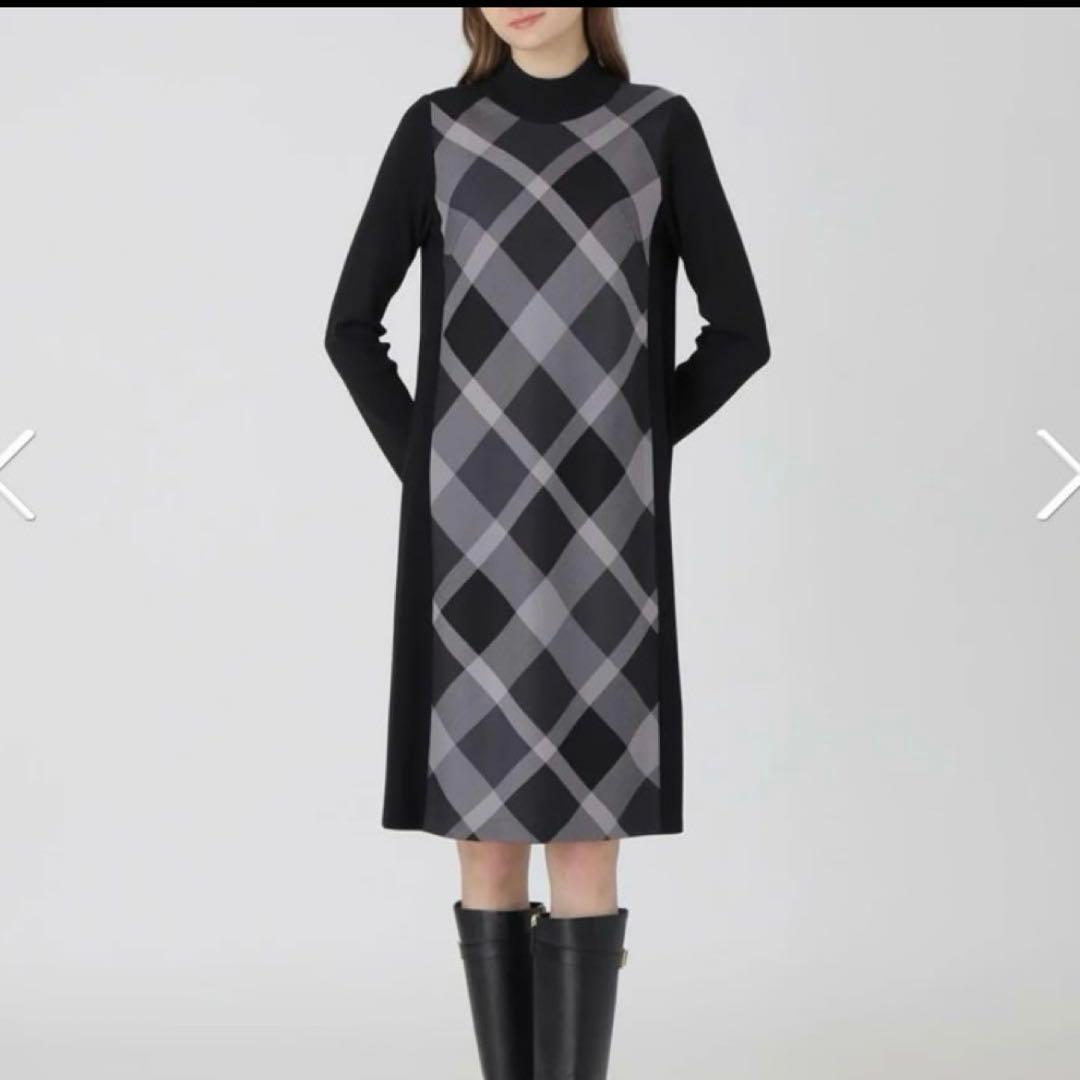 ブルーレーベルソフトチュールセットドレスブラックサイズ38