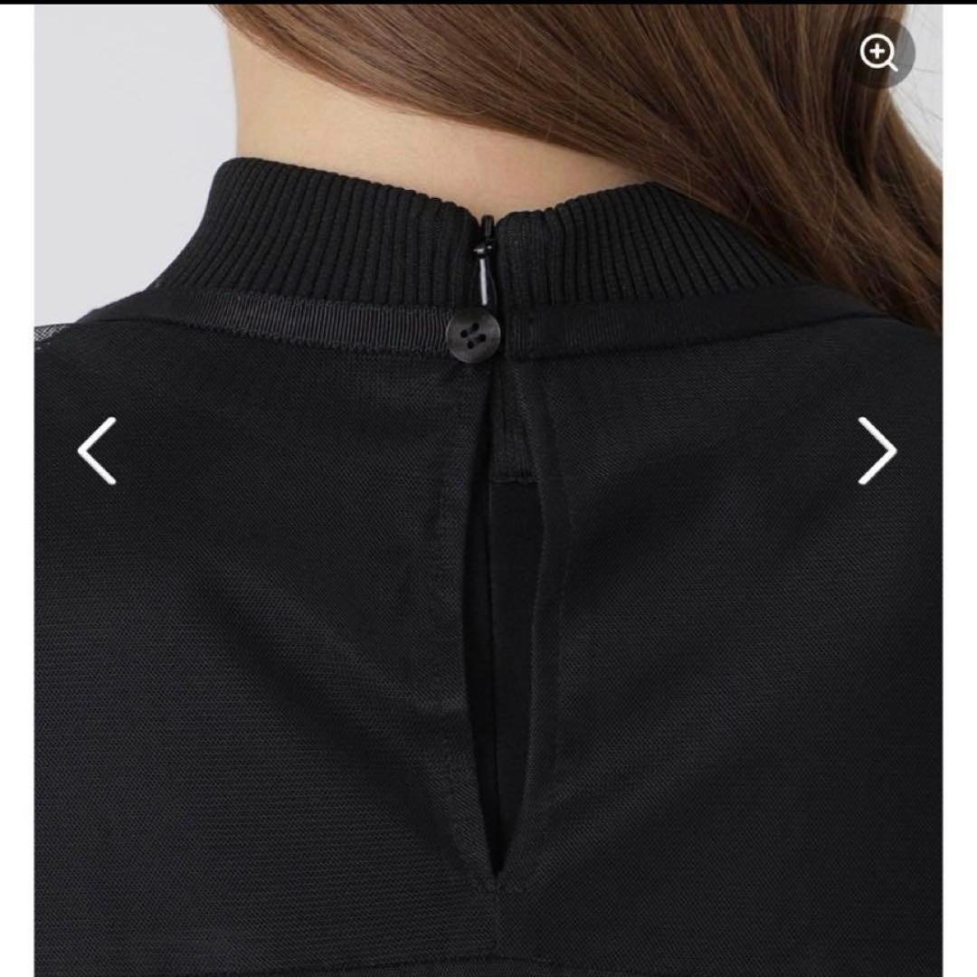 ブルーレーベルソフトチュールセットドレスブラックサイズ38