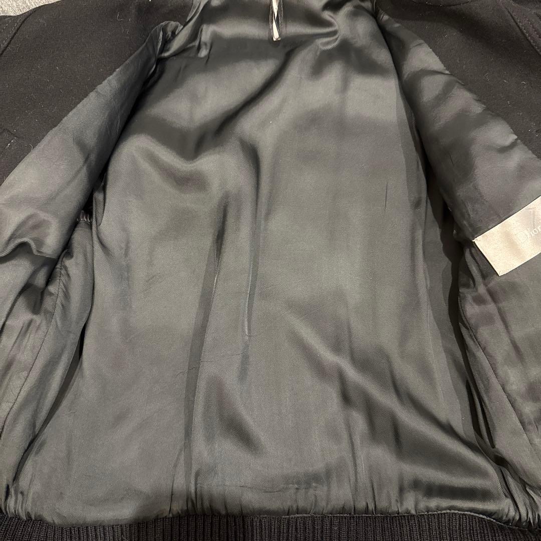 【超美品】DiorHOMME ディオールオムウールジャケット ブラックM