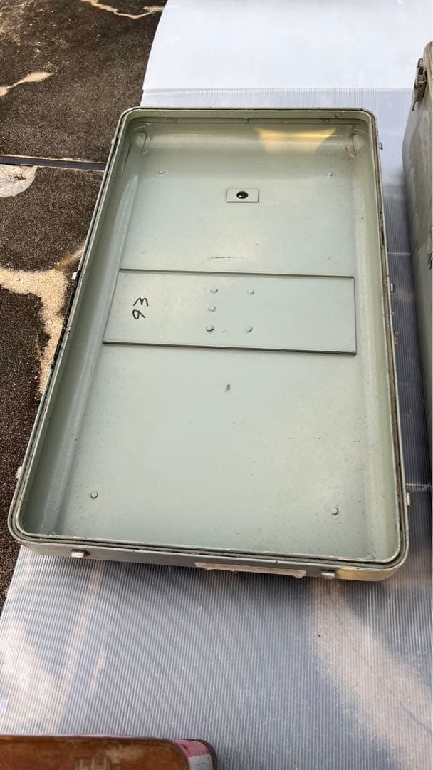 防衛庁　自衛隊基地正規放出品　無線機？測定器？ケース　期間限定