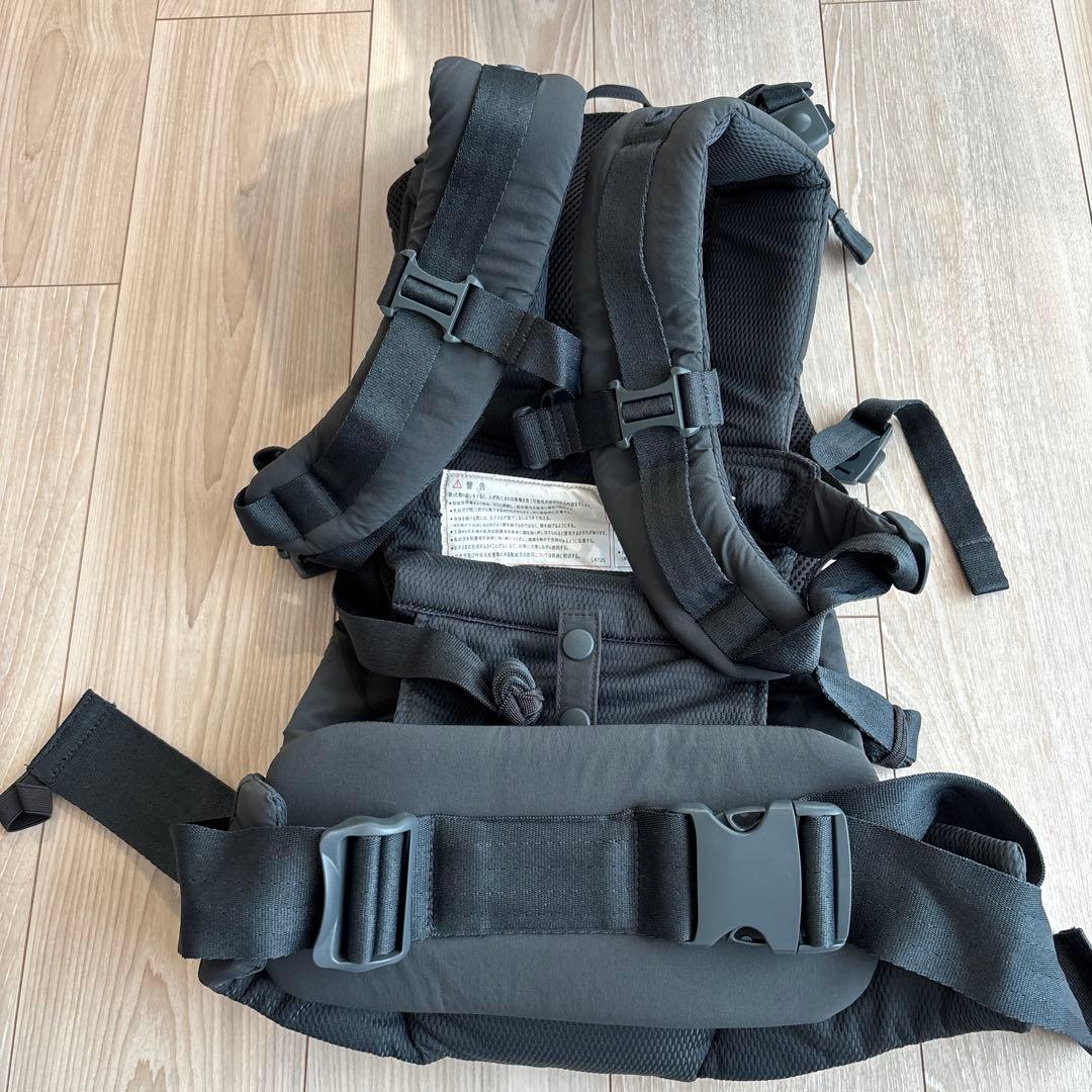 ユナイテッドアローズグリーンレーベルリラクシング　抱っこ紐　チャコールグレー