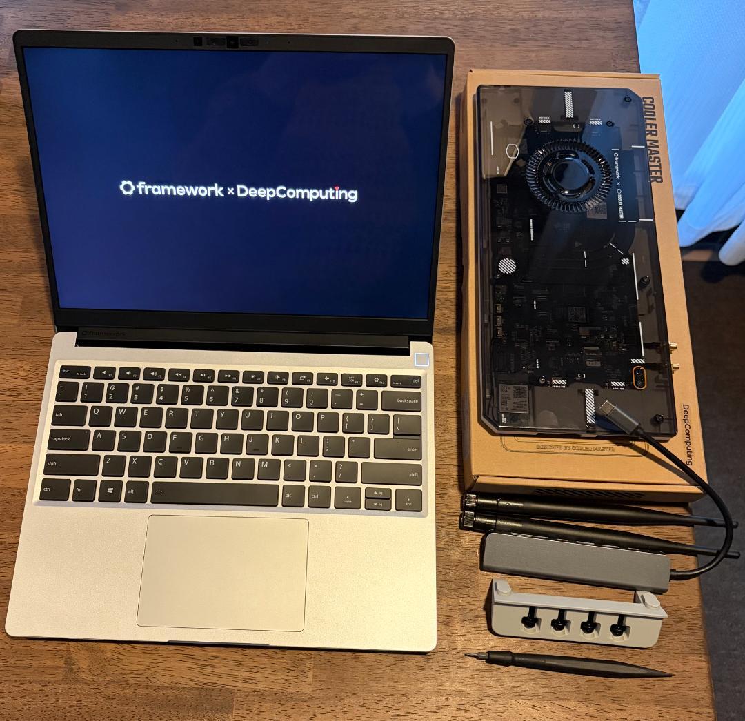 RISC-Vマニア向け Framework Laptop 13 フルキット