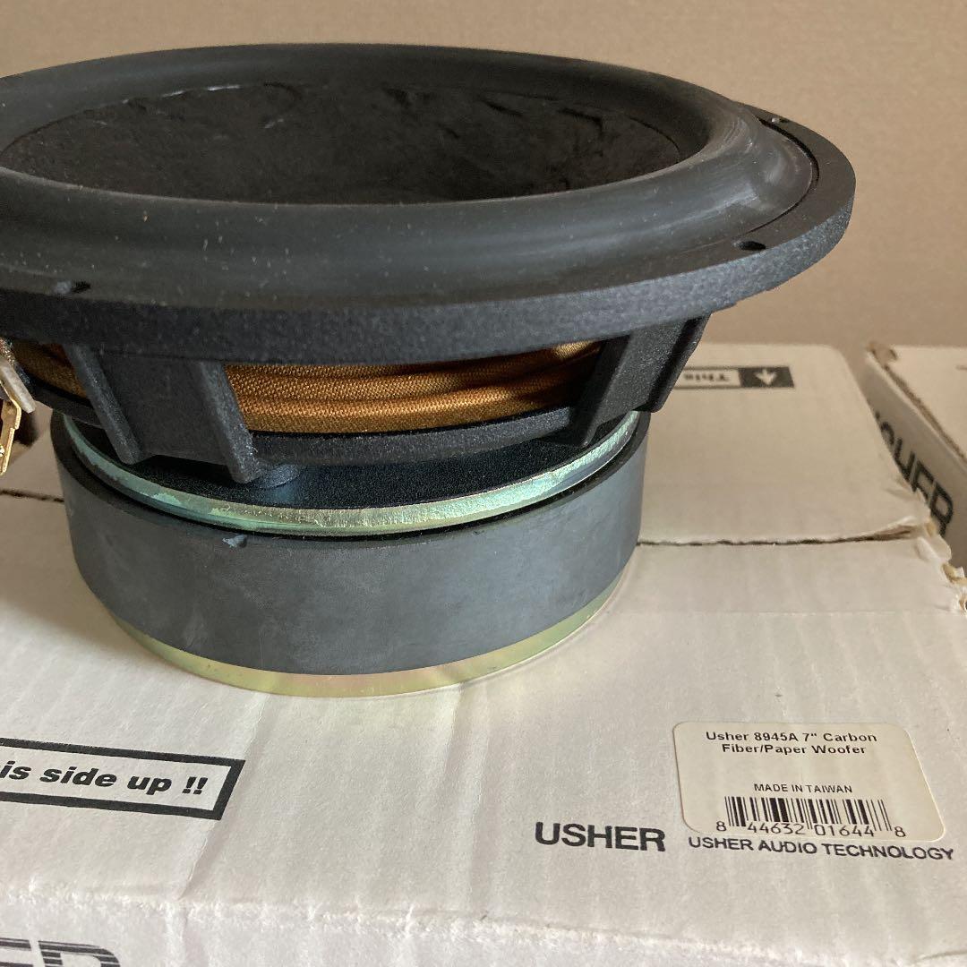 スピーカーUSHER AUDIO 8945A 7inch 1ペア