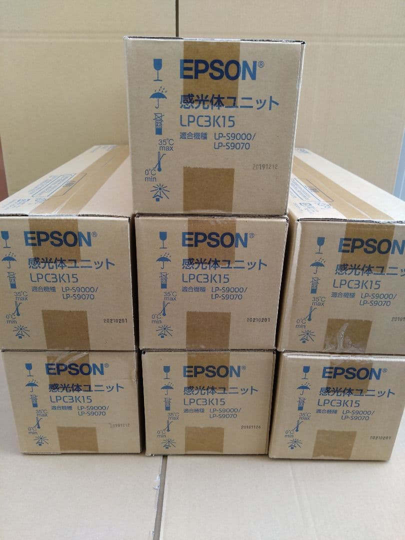 エプソン EPSON 純正 感光体ユニット LPC3K15　7本
