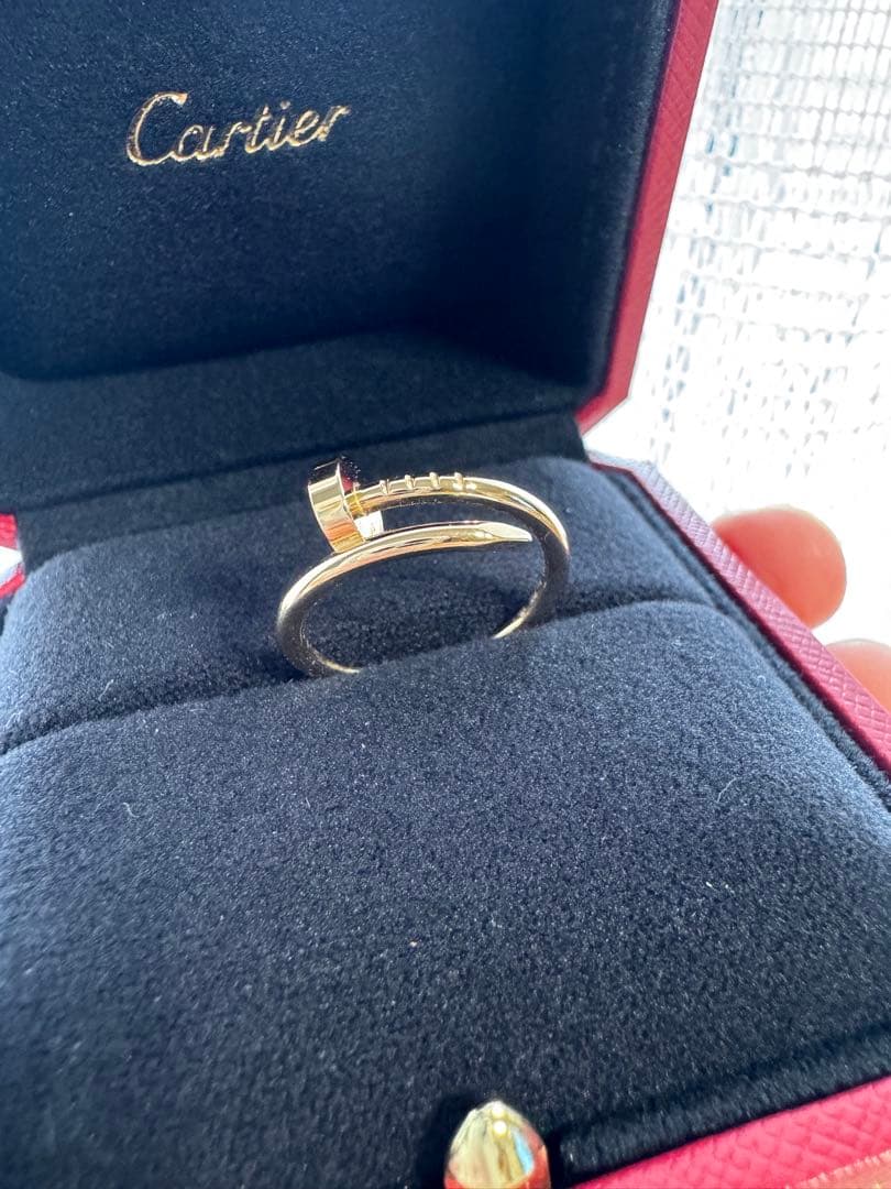 Cartier ジュストアンクルスモールリング YG