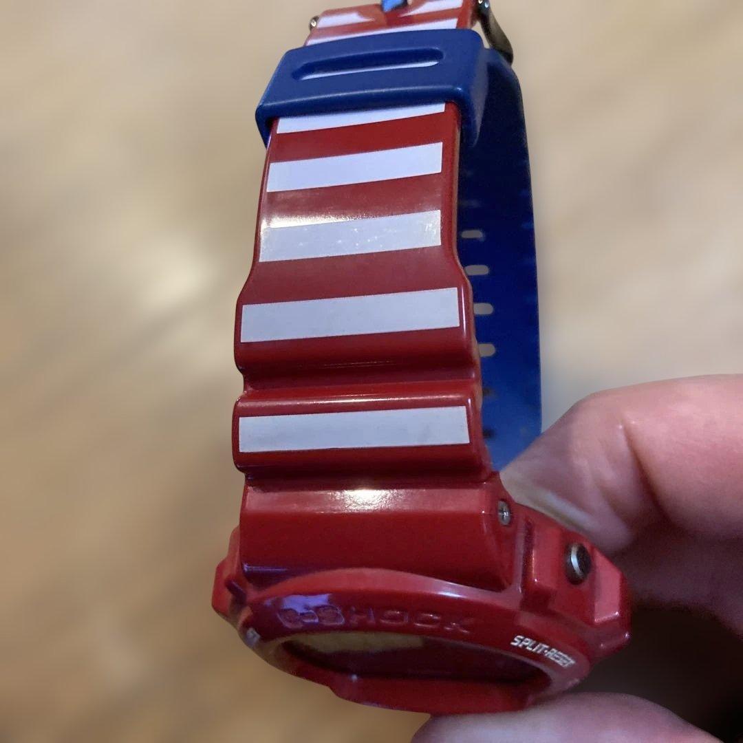 CASIO G-SHOCK デジタル腕時計 レッド DW-6900UN