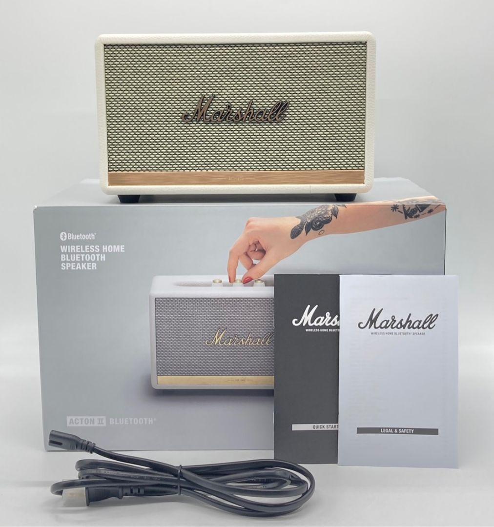 Marshall ワイヤレススピーカー ACTON II ホワイト マーシャル