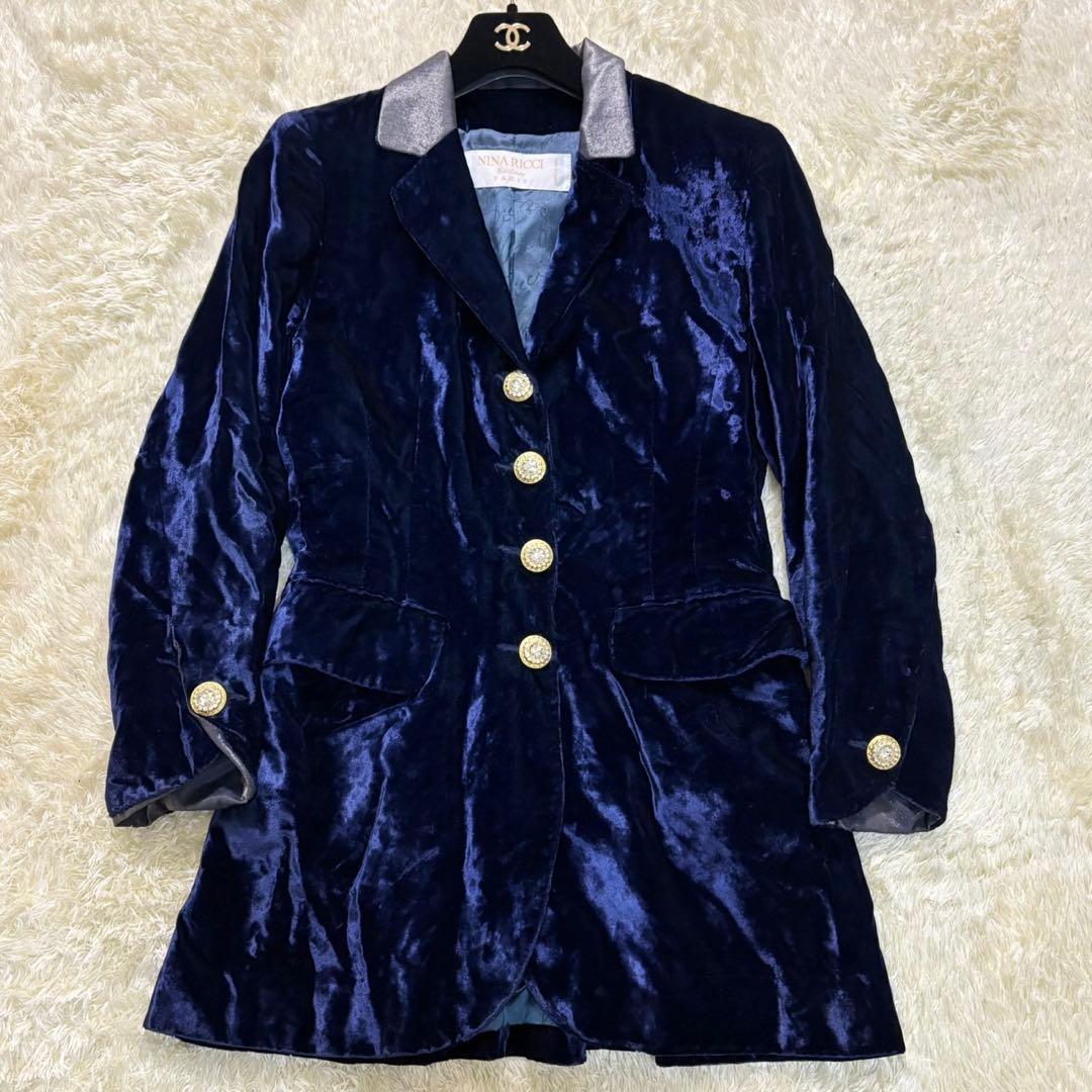 ニナリッチ　NINA RICCI Edition セットアップ　スーツ　ベロア