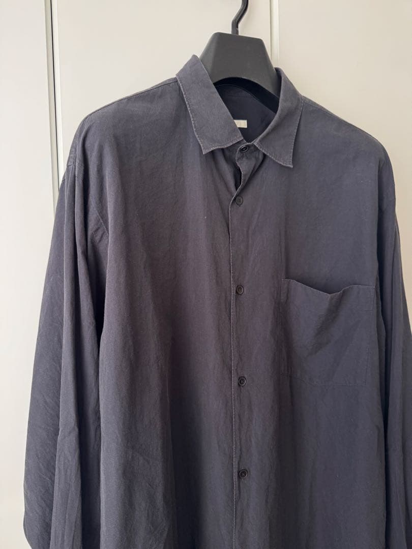 COMOLIコモリシャツサイズ3NAVY