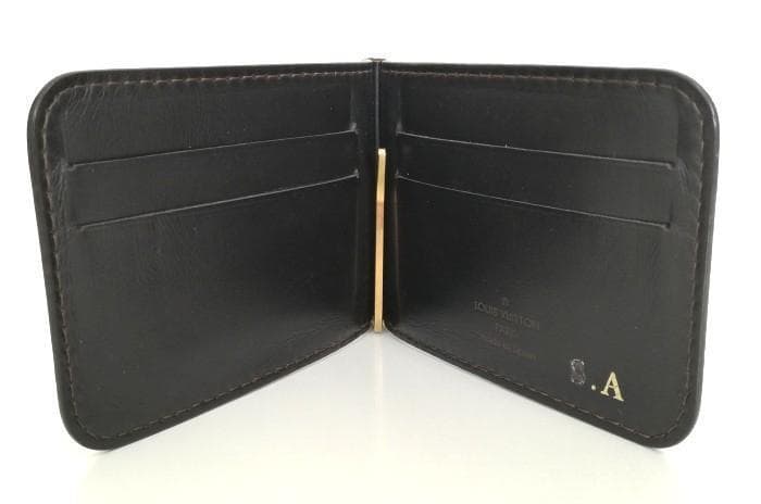 ルイヴィトン ユタ ポルト フォイユ パンス マネークリップ 2つ折り 札入れ