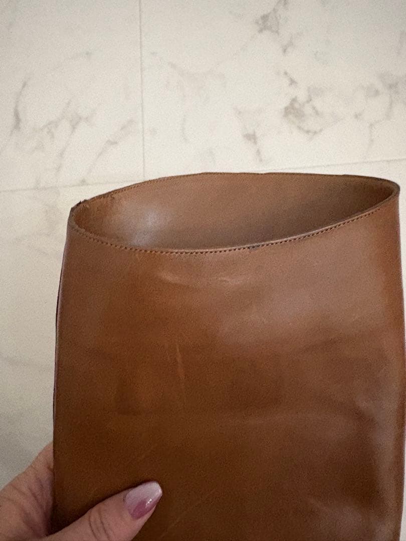 最終値下！サルトル　乗馬ブーツ　ロングブーツ ゴールドストラップ付き36美品