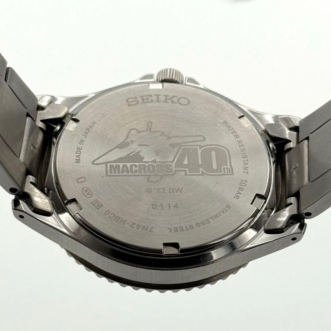 レア　超時空要塞マクロス × SEIKO マクロス40周年記念時計　セイコー