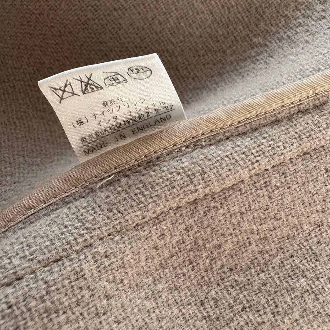 OLD ENGLAND オールドイングランド ダッフルコート　グレージュ　8