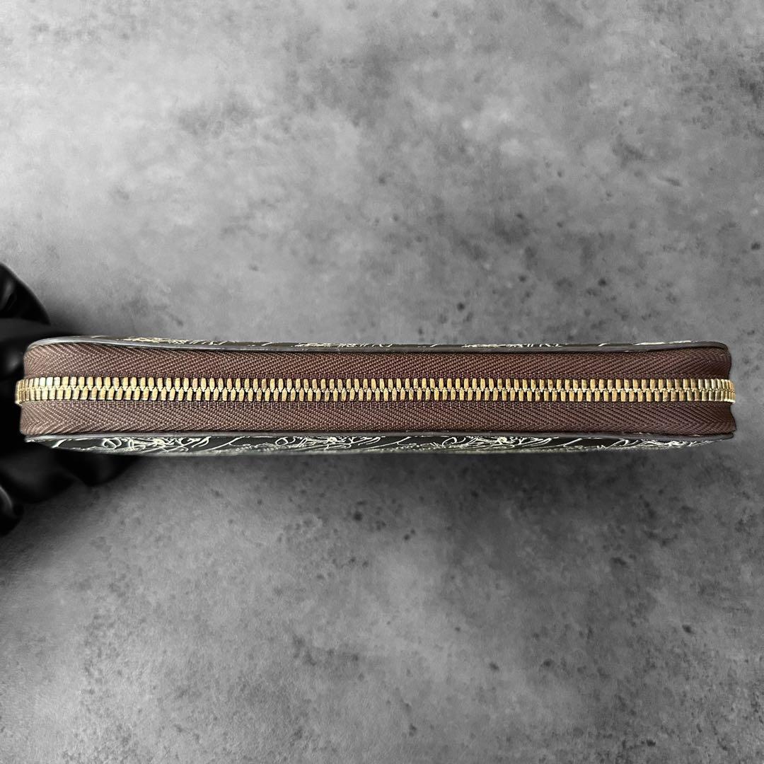 希少✨Berluti イタウバ トワル マルブフ カリグラフィ　長財布