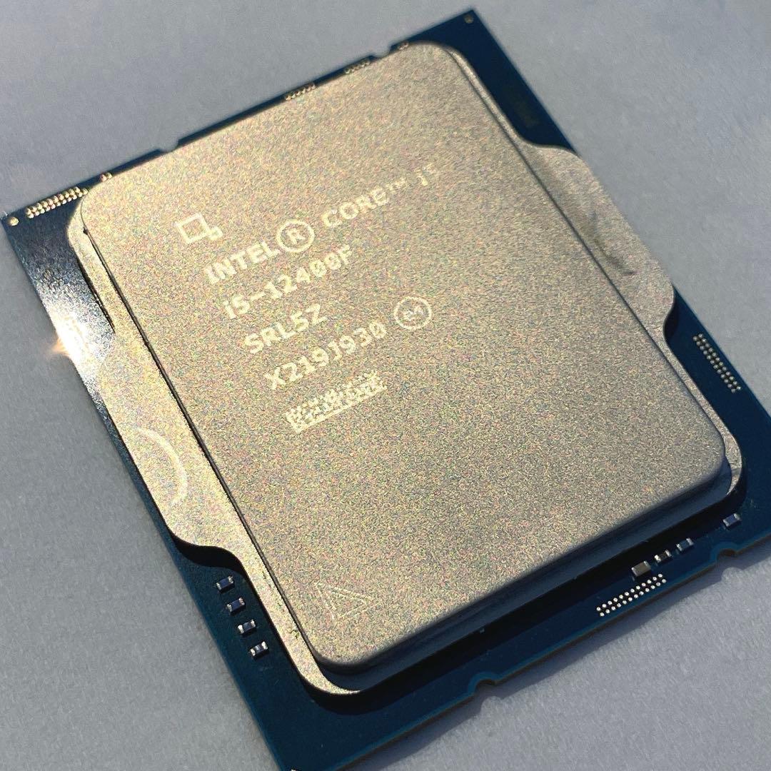 Intel Core i5-12400F 動作確認済み CPU