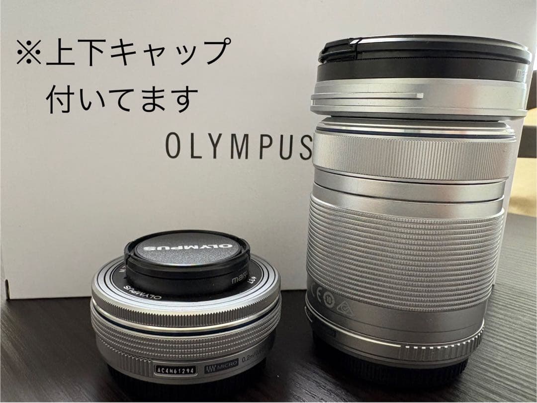 OLYMPUS PEN E-PL8 ミラーレスカメラ　ダブルレンズ　ダブルズーム
