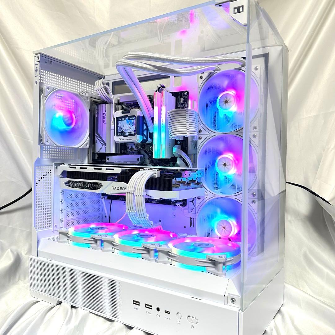 【新品】　ゲーミングPC RYZEN7 9700x RX7800XT 32GB