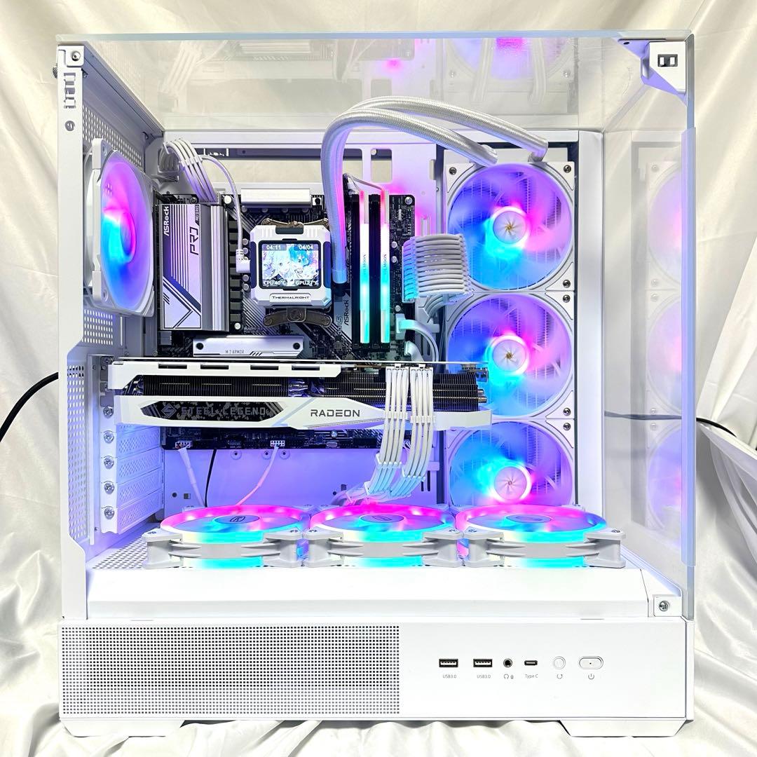 【新品】　ゲーミングPC RYZEN7 9700x RX7800XT 32GB