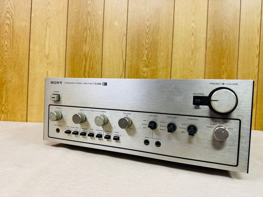 SONY TA-4650 プリメインアンプ ソニー