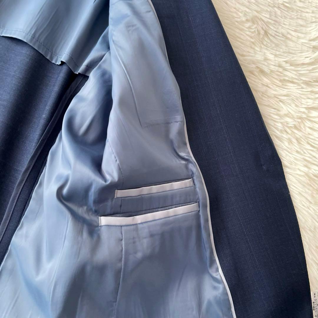 割引済み⭐︎STOVEL & MASON YUNSA生地　高級スーツ　はるやま