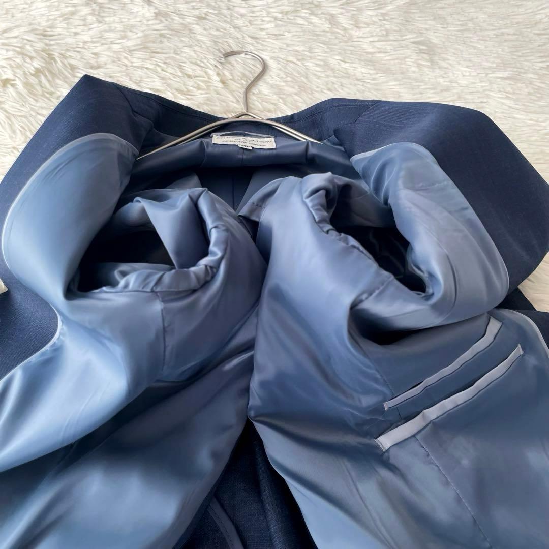 割引済み⭐︎STOVEL & MASON YUNSA生地　高級スーツ　はるやま