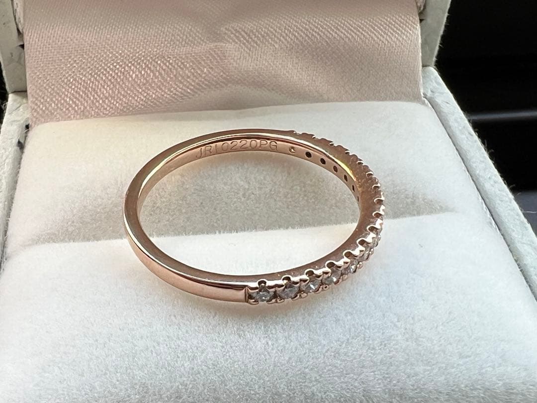 ロイヤルアッシャー ハーフエタニティ K18PG 12号