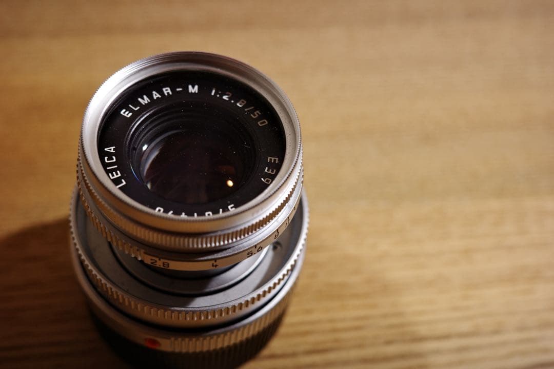 LEICA ELMAR-M 50mm f/2.8 レンズ