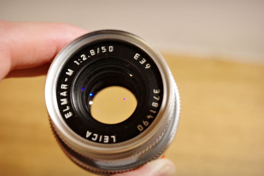 LEICA ELMAR-M 50mm f/2.8 レンズ