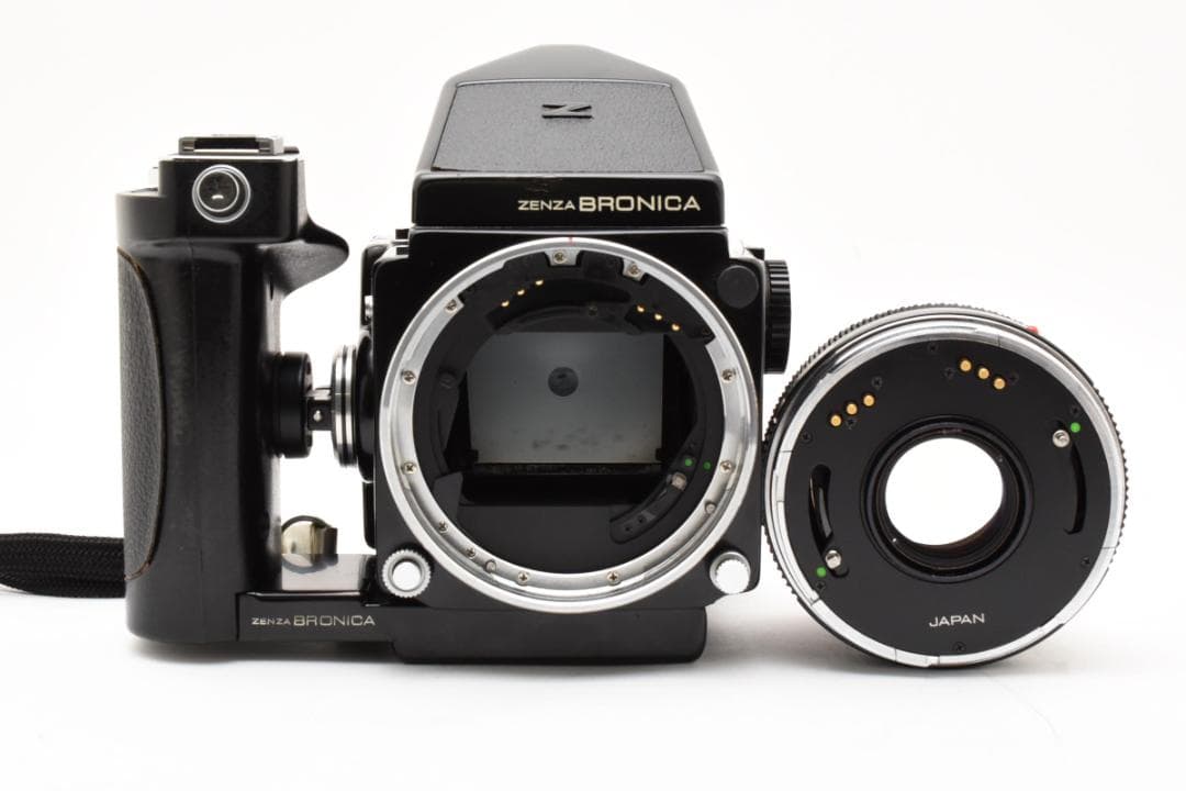 フィルムカメラ ZENZA BRONICA ETRS + ZENZANON 75mm F2.8