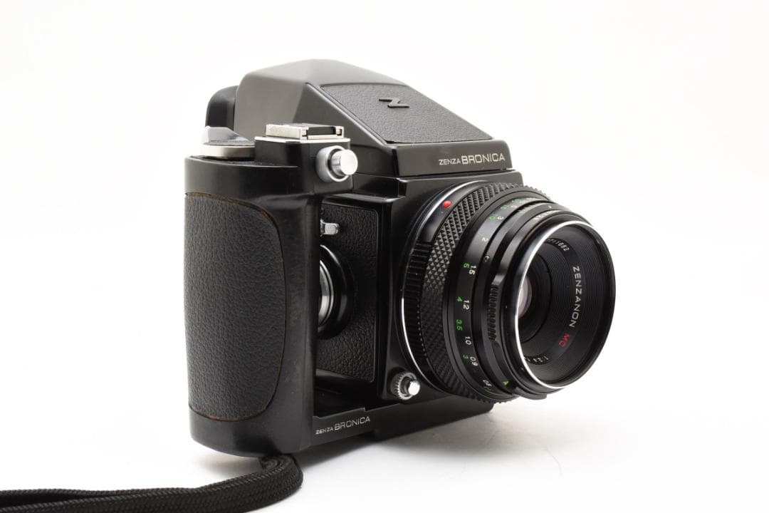 フィルムカメラ ZENZA BRONICA ETRS + ZENZANON 75mm F2.8