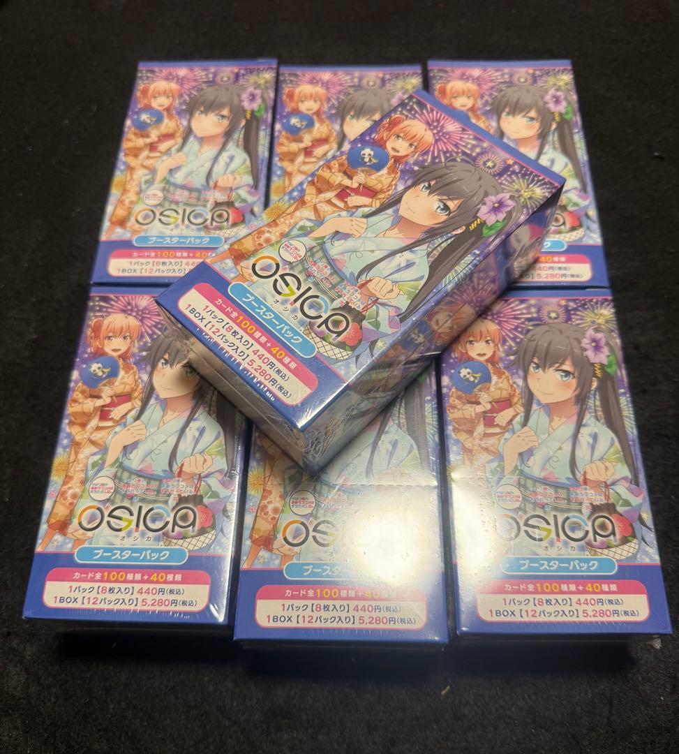 新品未開封 7box OSICA やはり俺の青春ラブコメはまちがっている。