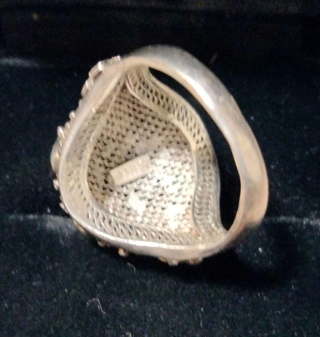 SILVER デザイン リング サイズ12